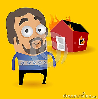 House insurance Vector Illustration