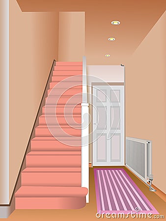 House interior Vector Illustration