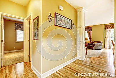 House interior. Hallway view Stock Photo