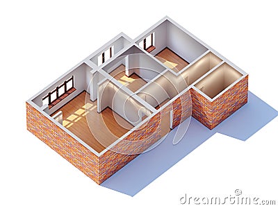 House interior planning Stock Photo