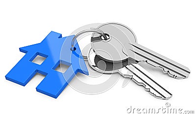 The house keys Stock Photo