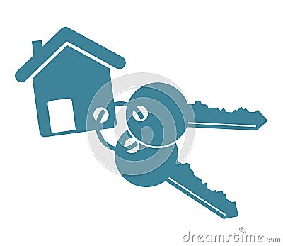 House keys Vector Illustration