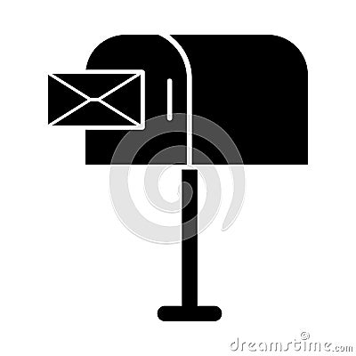 House mailbox Isolated Vector icon which can easily modify or edit Vector Illustration