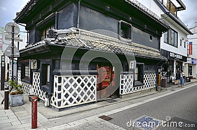 House in Matsumoto city, Japan Editorial Stock Photo