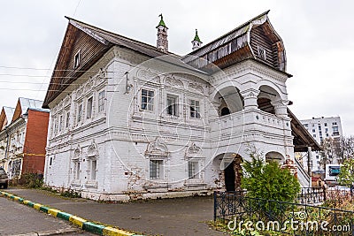 House of merchant Olisova built in XVII century, landmark Stock Photo