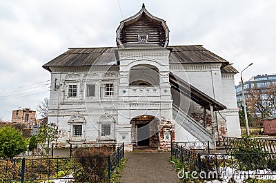 House of merchant Olisova built in XVII century, landmark Stock Photo