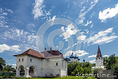 The house of the merchant Oparin in Gorokhovets. Vladimir region Stock Photo