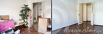 House Mess And Junk Declutter Stock Photo