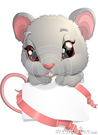 House Mouse - Illustration Vector Illustration