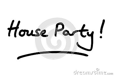 House Party Stock Photo