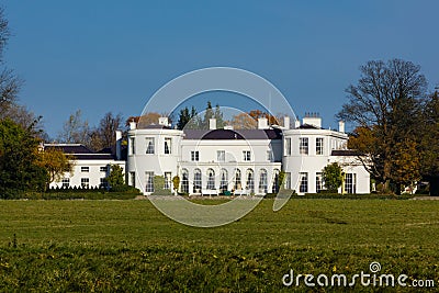 House of the president. Dublin. Ireland Editorial Stock Photo