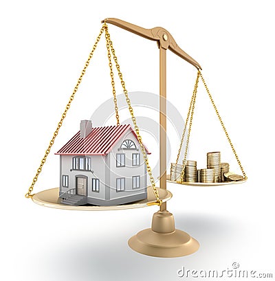 House price Stock Photo