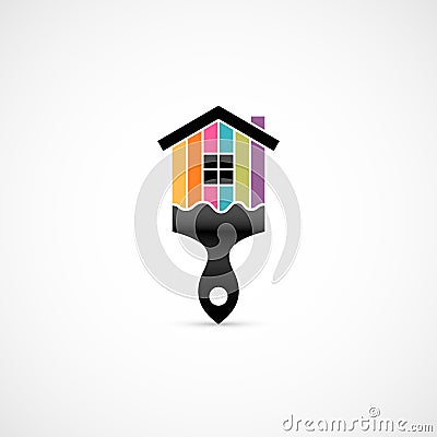 House renovation icon Vector Illustration