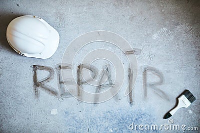 House Repair Background Stock Photo
