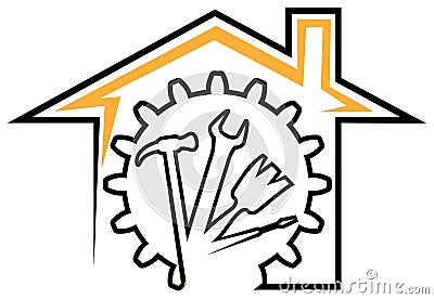 House repair Vector Illustration