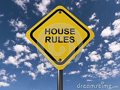 House rules Stock Photo