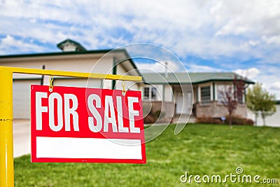 House sale Stock Photo