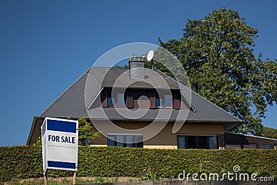 House for sale Stock Photo