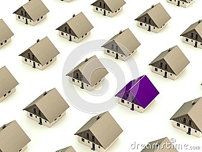 House selection Stock Photo