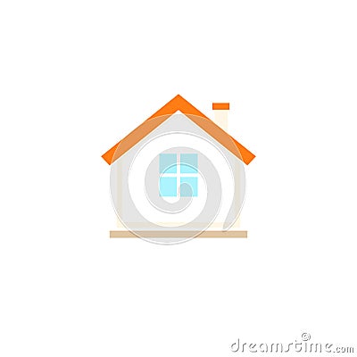 House simple icon Vector Illustration