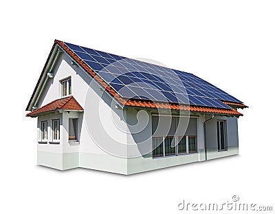 house solar Stock Photo