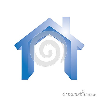 House symbol Stock Photo