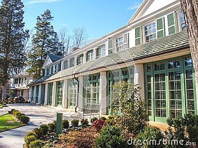 The House that Tobacco Built Editorial Stock Photo