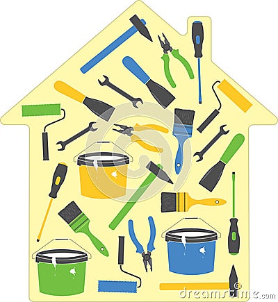 House tools Vector Illustration