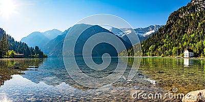 Plansee Lake, Austria Stock Photo