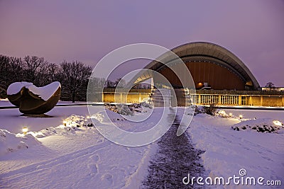 House of World Cultures in Berlin Stock Photo