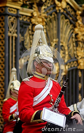 The Household Cavalry Band Editorial Stock Photo