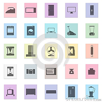 Household Objects Vector Illustration
