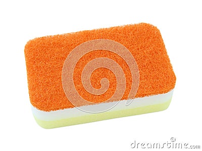 Household sponge Stock Photo