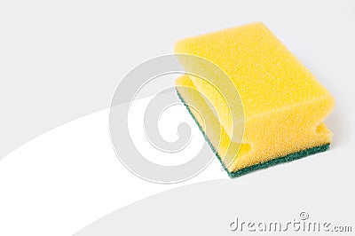 Household sponge wipe Stock Photo