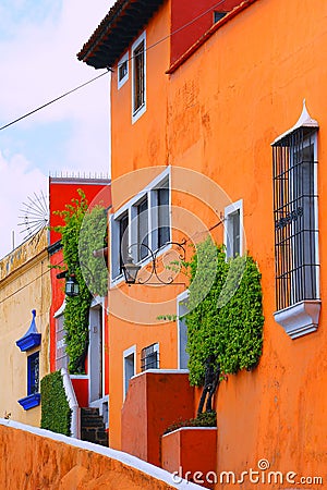 Houses in cuernavaca morelos mexico I Stock Photo