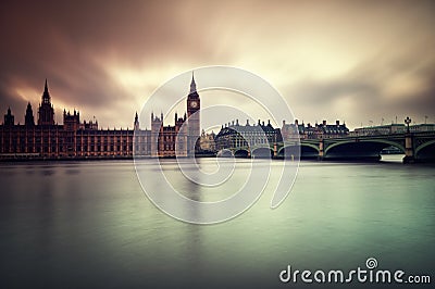 Houses of Parliament Stock Photo