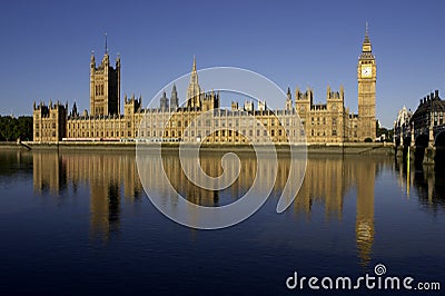 Houses of parliament Stock Photo