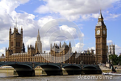 Houses of Parliament Stock Photo