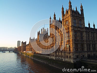 Houses of Parliament. Stock Photo