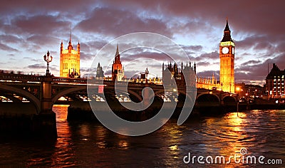 Houses of Parliament Stock Photo