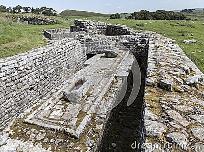 Housesteads Fort Stock Photo