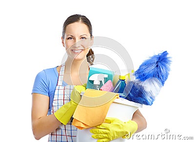 Housewife Stock Photo