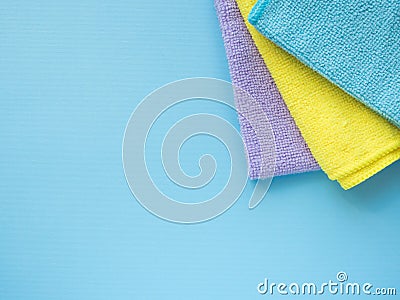 Housework, housekeeping and household concept - cleaning stuff Stock Photo