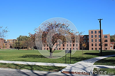 Julia C Lathrop Homes public housing project, Chicago Illinois, USA Editorial Stock Photo