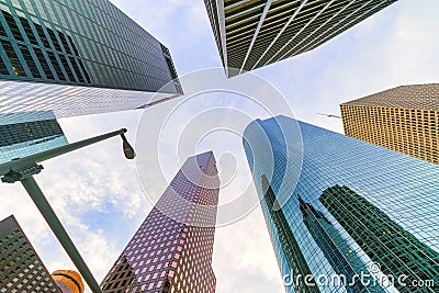 Houston, Texas Architecture Stock Photo