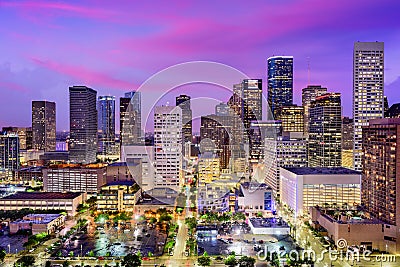 Houston, Texas Skyline Stock Photo