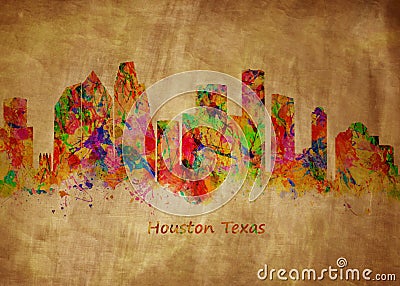 Houston Texas Stock Photo