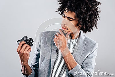 How does this thing works? Stock Photo