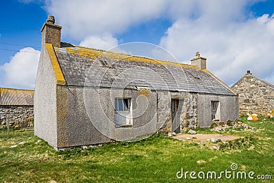 The Howmore Hostel, South Uist Editorial Stock Photo