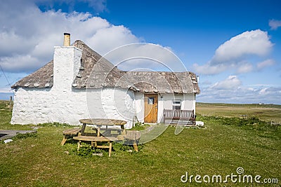 The Howmore Hostel, South Uist Editorial Stock Photo